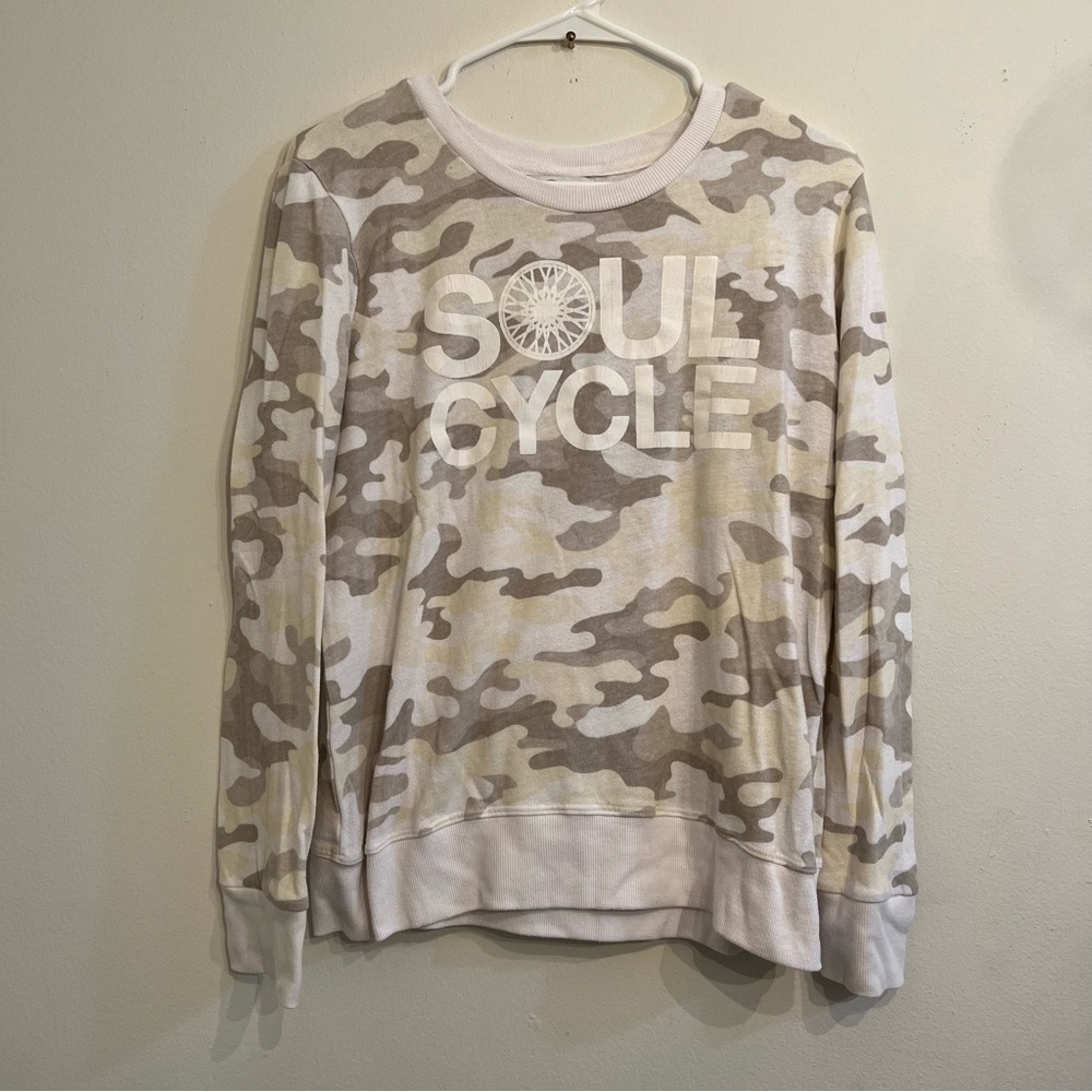 SoulCycle Camo Sweatshirt